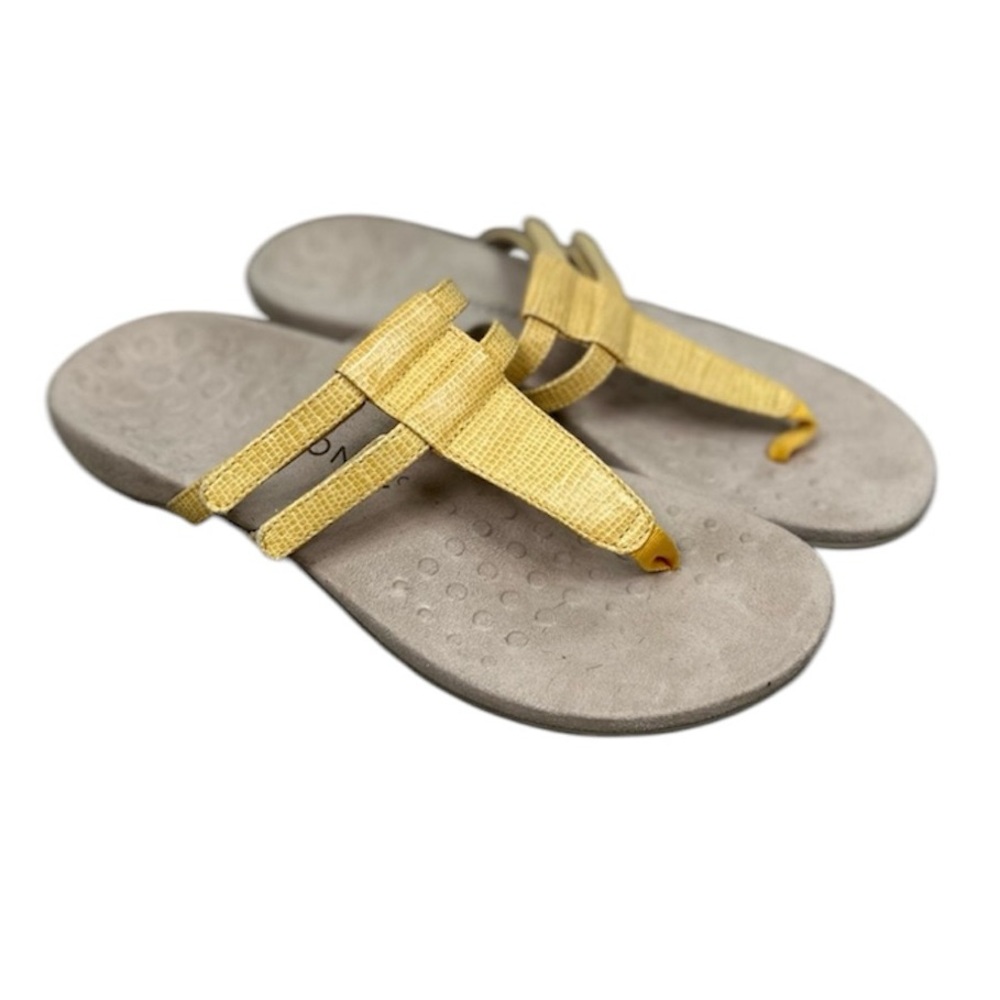 Vionic Rest Elvia Toe Post Slide Supportive Ladies Flip Flop Sandals Size 10